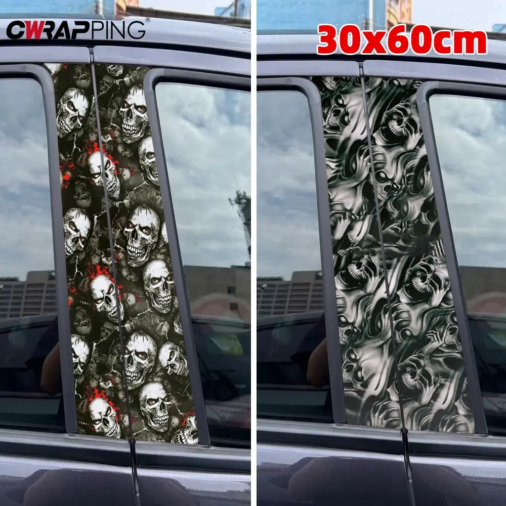 30x60cm Car Stickers Scratch Resistant Decal Bumper Sticker Self-Adhesive Vinyl