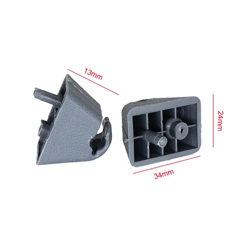 Thumbnail: 2pcs Car Interior Sun Shade Holders Clips for Opel Vauxhall Vectra Vivaro A Astr