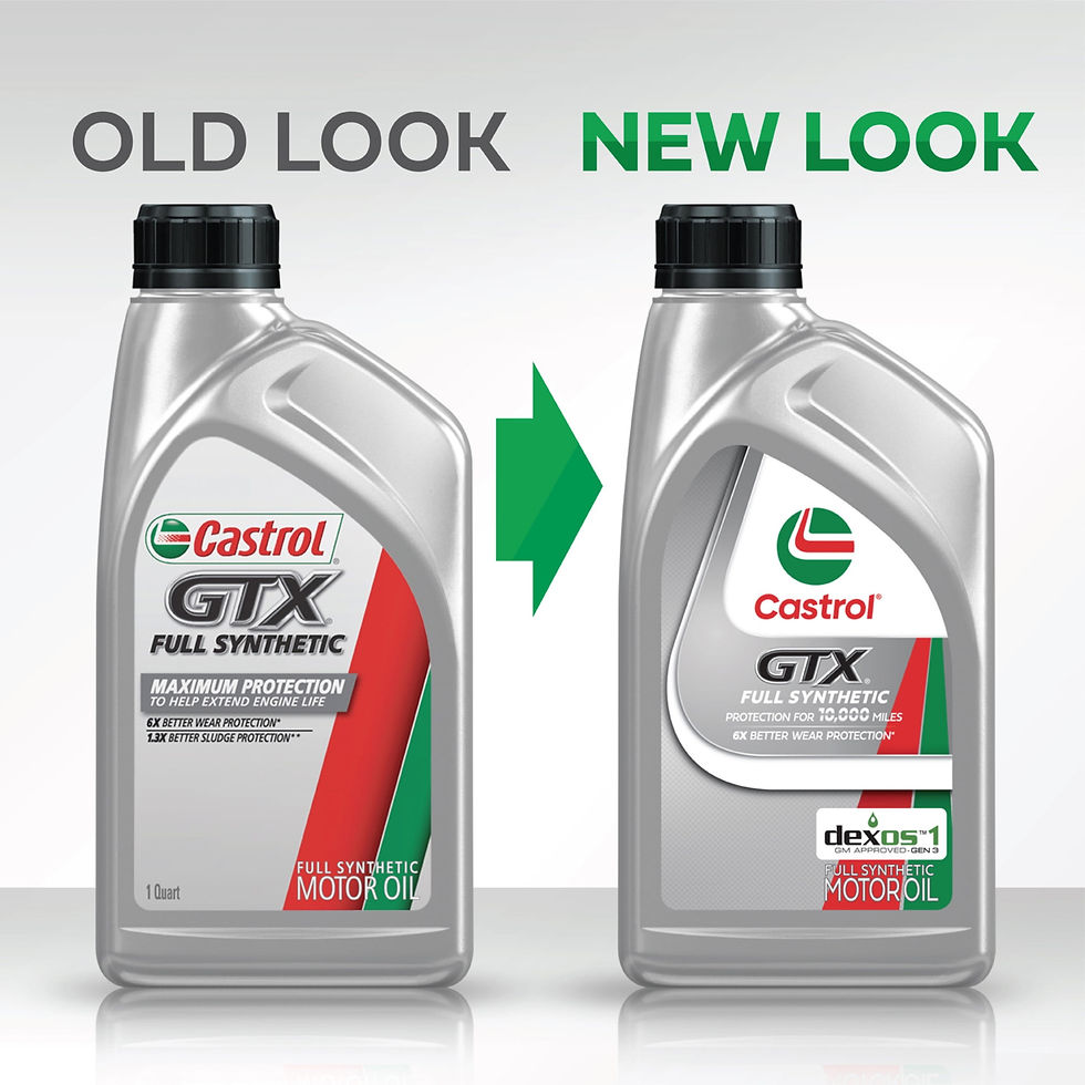 Thumbnail: Castrol GTX Full Synthetic 5W-30 Motor Oil  1 Quart
