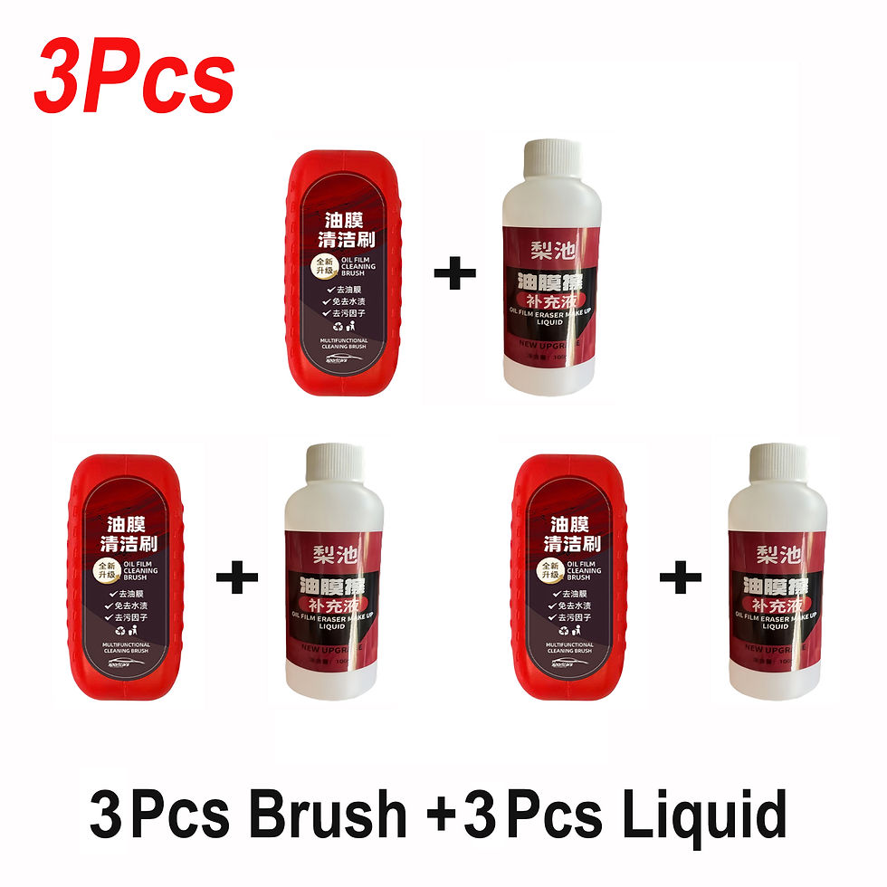 Thumbnail: Car Window Oil Film Remover Car Windshield Glass Cleaner Sponge Brush Car Glass