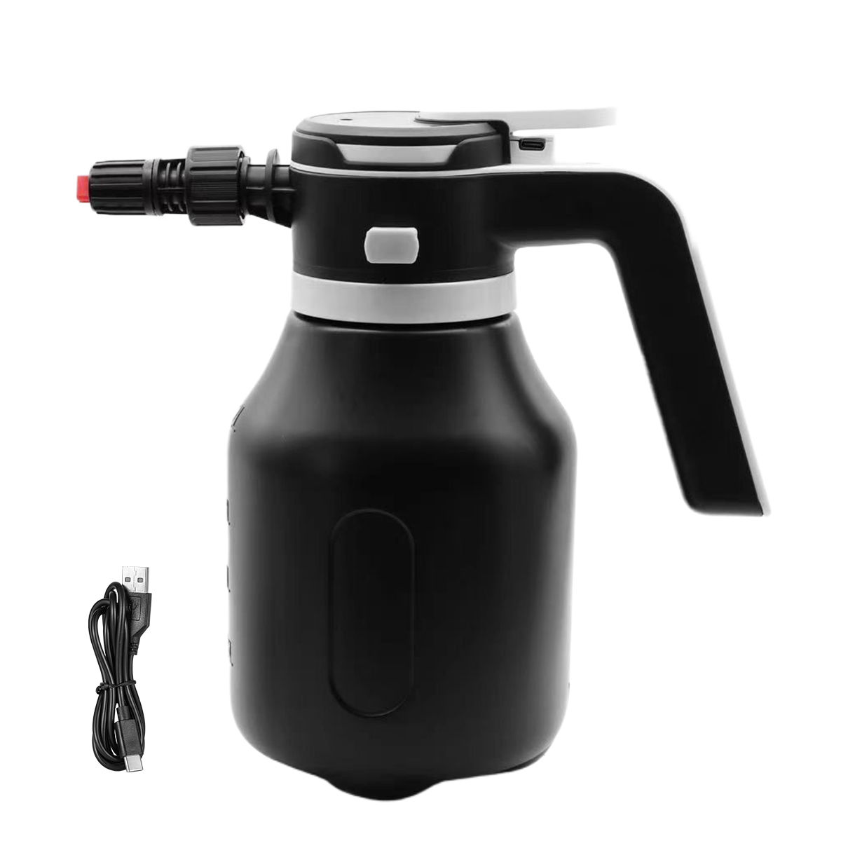 Portable 2L Electric Pressure Washer IPX5 Auto-Boost Foam Cannon Rechargeable 3