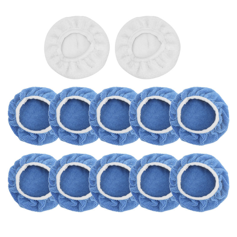 Thumbnail: Polishing Buffing Pads 12 Packs Car Polisher Bonnet Set for Truck Motorcycle Boa