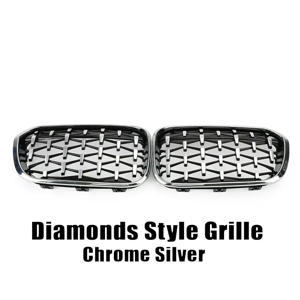 Thumbnail: XVIP For BMW 1 Series F20 F21 116i 118i 2015-2019 Diamonds Style Grille Car Fron