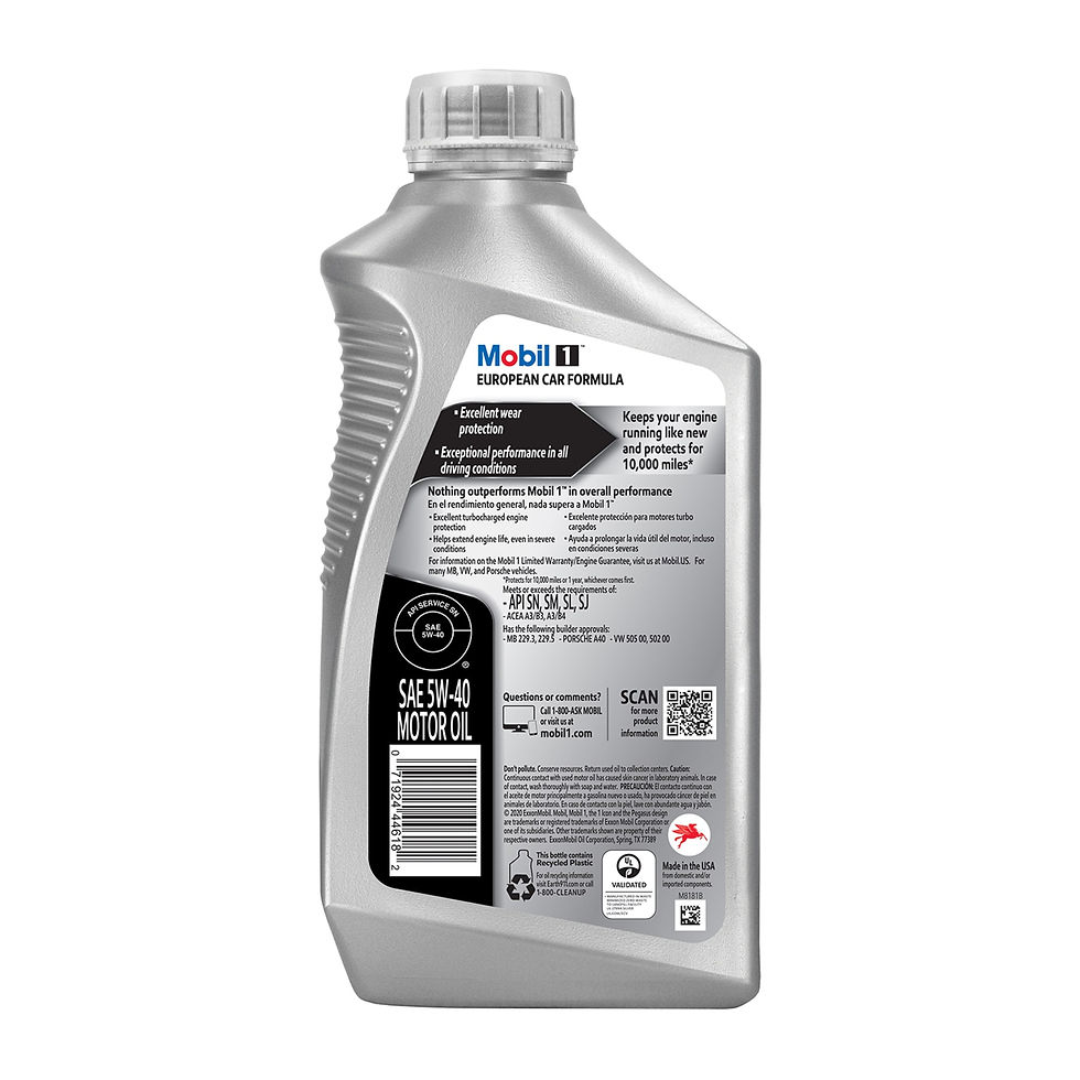 Thumbnail: Mobil 1 FS European Car Formula Full Synthetic Motor Oil 5W-40, 1 Quart