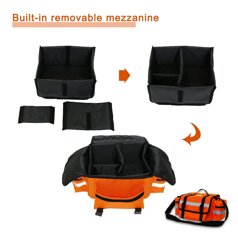 Thumbnail: Trauma Bag,26l S First Aid Kit 26l Medicals First Aid Qahm Medicals Emer Ki..