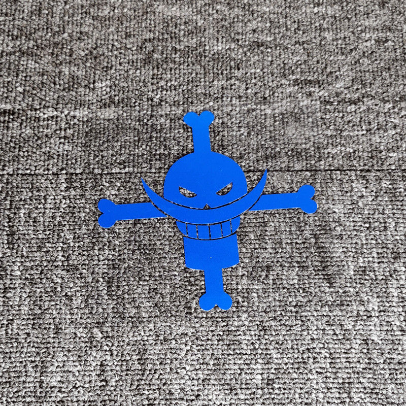 Thumbnail: Car Stickers Whitebeard Pirates Marine Reflective Decoration For Fuel Tank Cap B