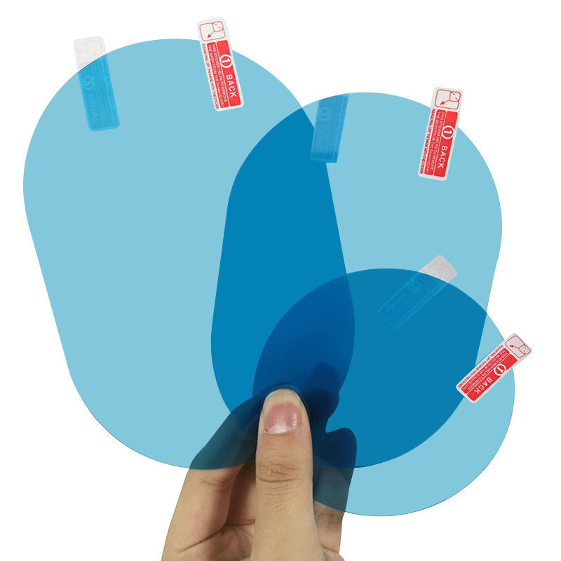 2 Pcs Car Rearview Mirror Protective Film Anti Fog Window Clear Rainproof Rear V
