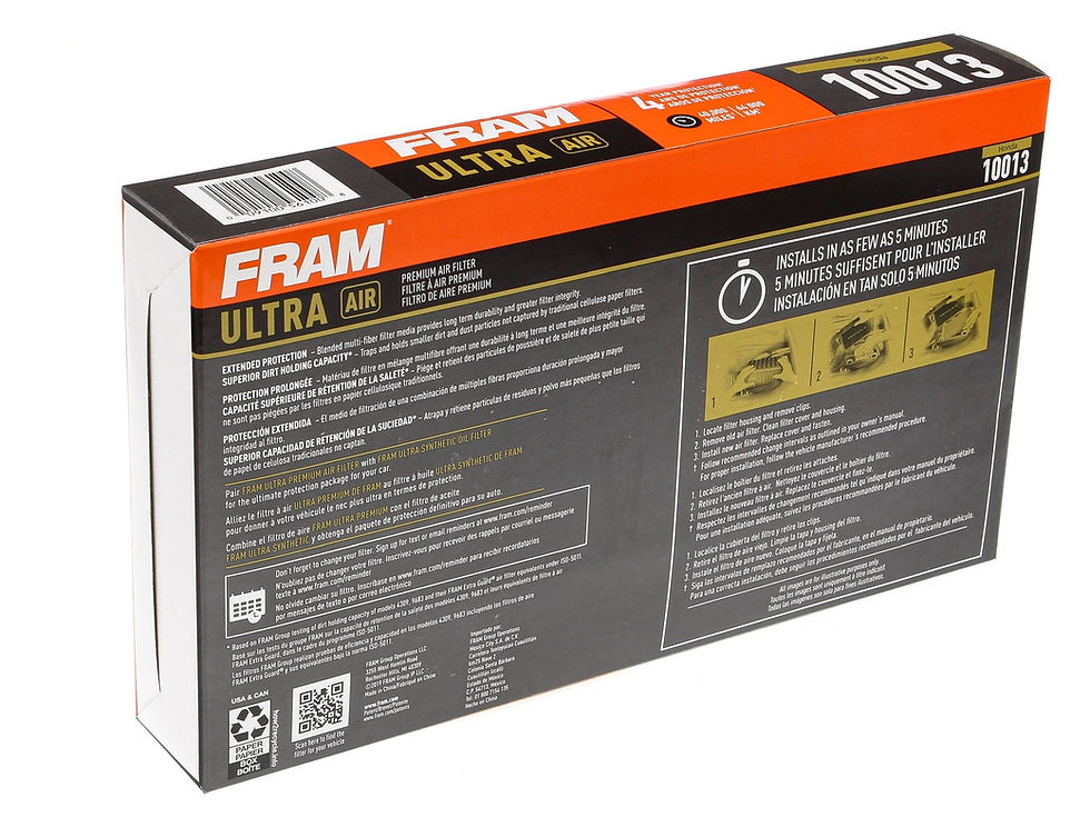 Thumbnail: FRAM Ultra Air XGA10013, Premium Engine Air Filter for Select Acura and Hon..