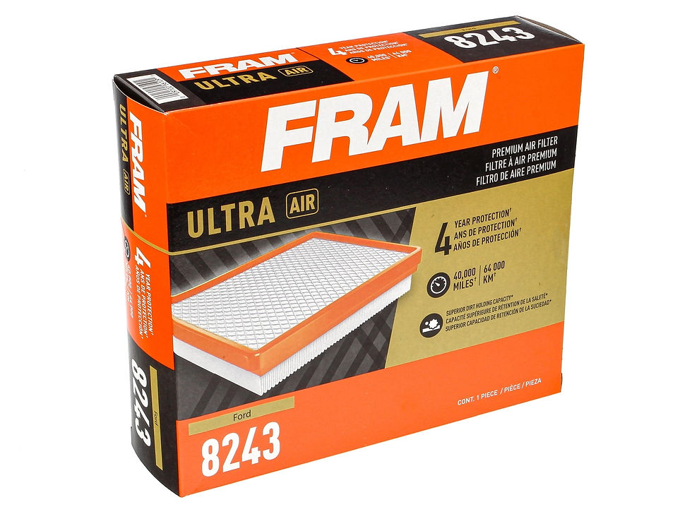 Thumbnail: FRAM Ultra Air XGA8243, Premium Engine Air Filter, Replacement Filter for S..