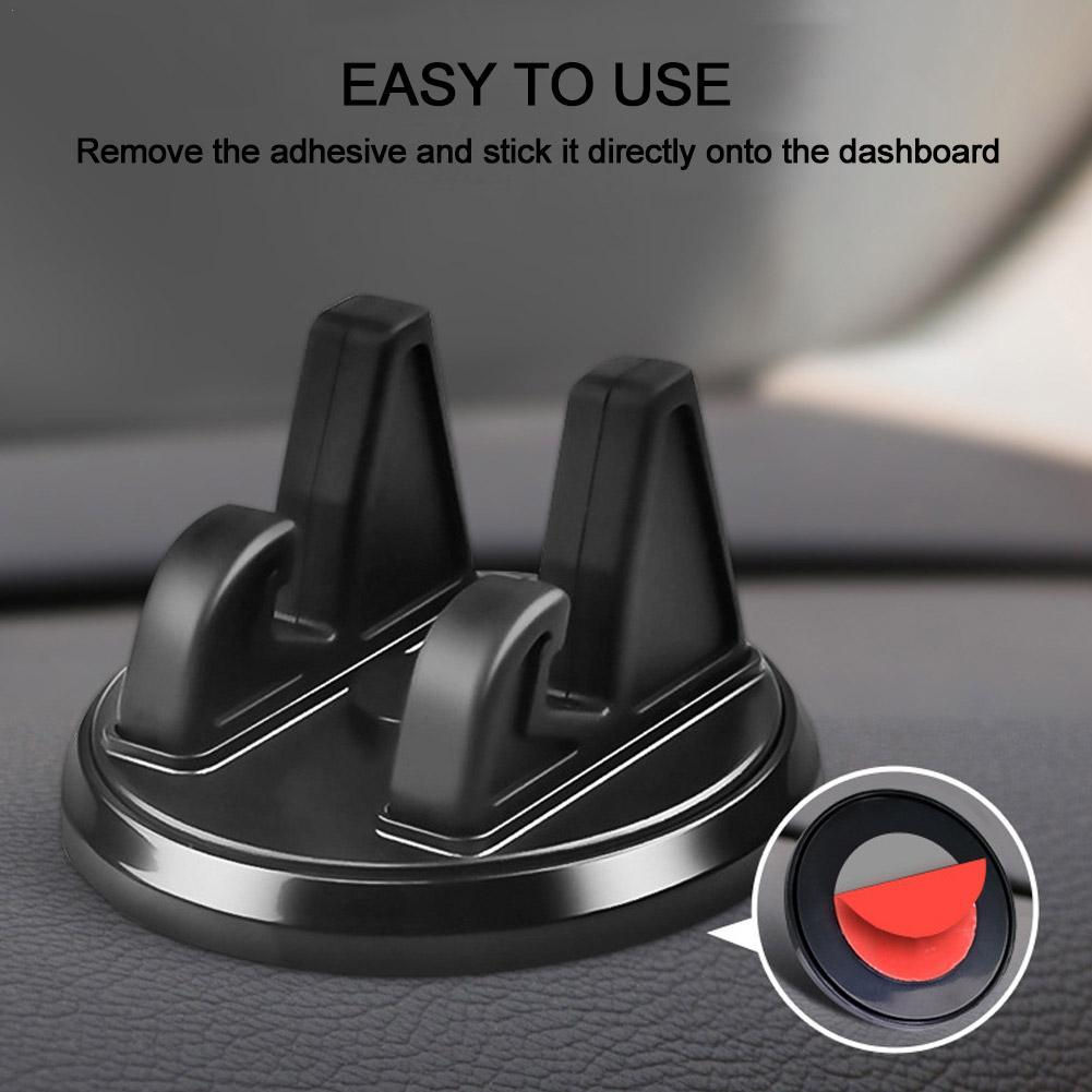 Car Phone Holder Stands Rotatable Support Anti Slip Mobile 360 Degree Mount Dash