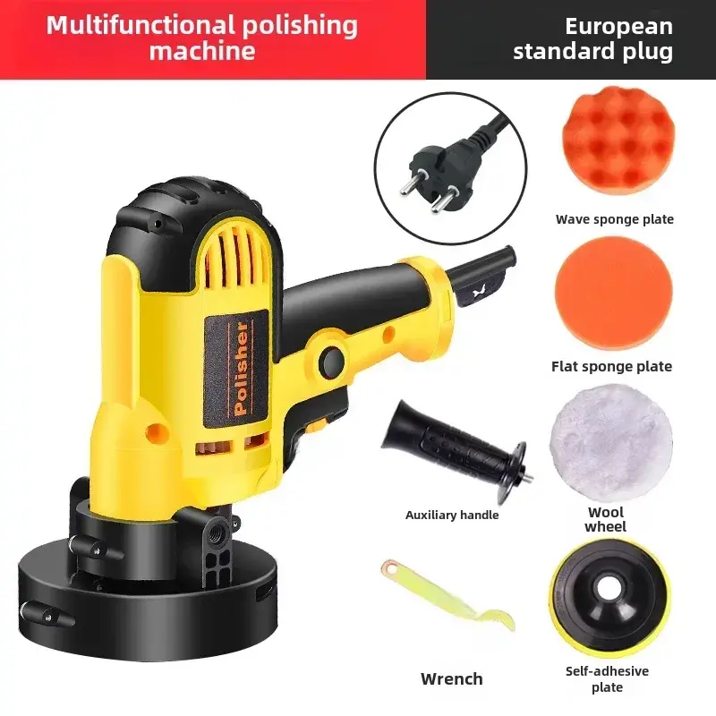 Thumbnail: 5 Inch Electric Car Polisher Kit 700W Auto Buffer 600 3700RPM Variable Polishing