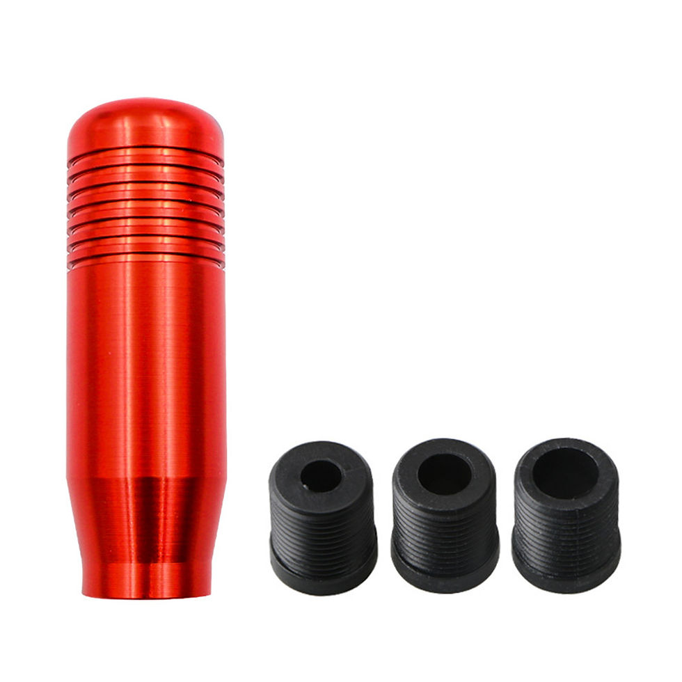 Thumbnail: Stylish Universal Car Aluminum Manual Gear Shift Knob Stick Manual Transmission