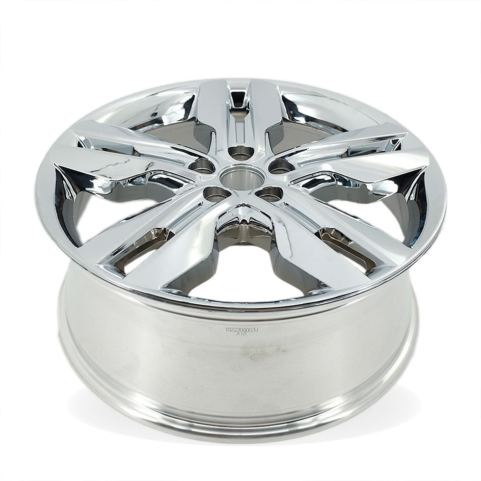 Thumbnail: For Ford Edge Chrome Clad OEM Design Wheel 20" 20x8 2011 2012 2013 2014 Sin..