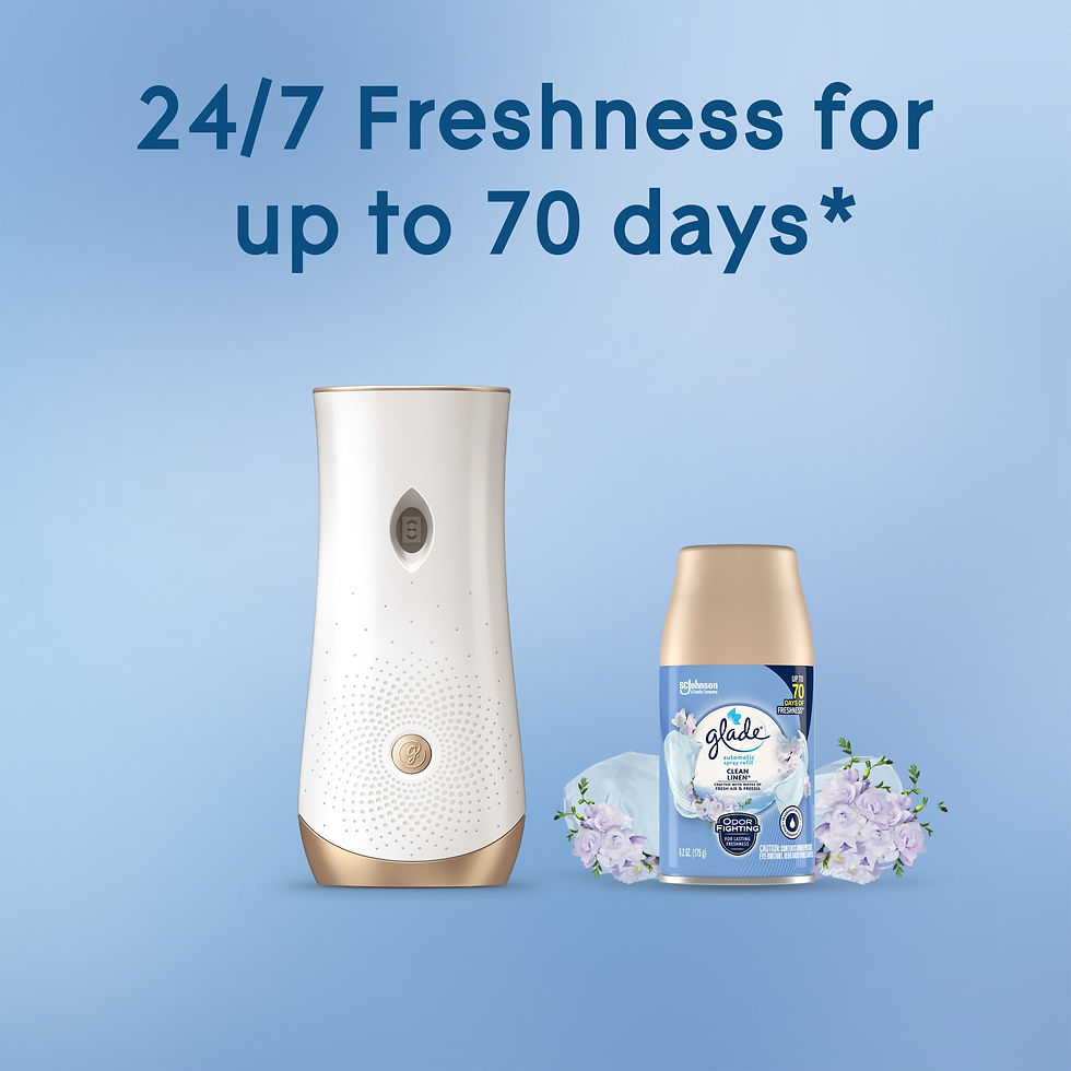 Thumbnail: Glade Automatic Spray Air Freshener Starter Kit, Gift Set, 1 Holder and 1 R..