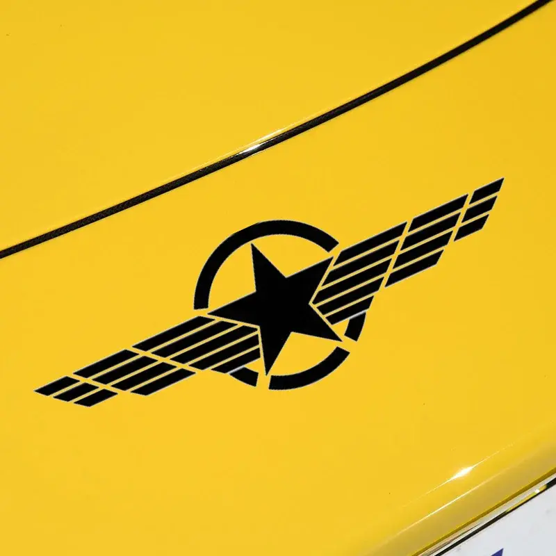 New Design Pentacle Former World War II Car Sticker Vinyl Military Standard Appe