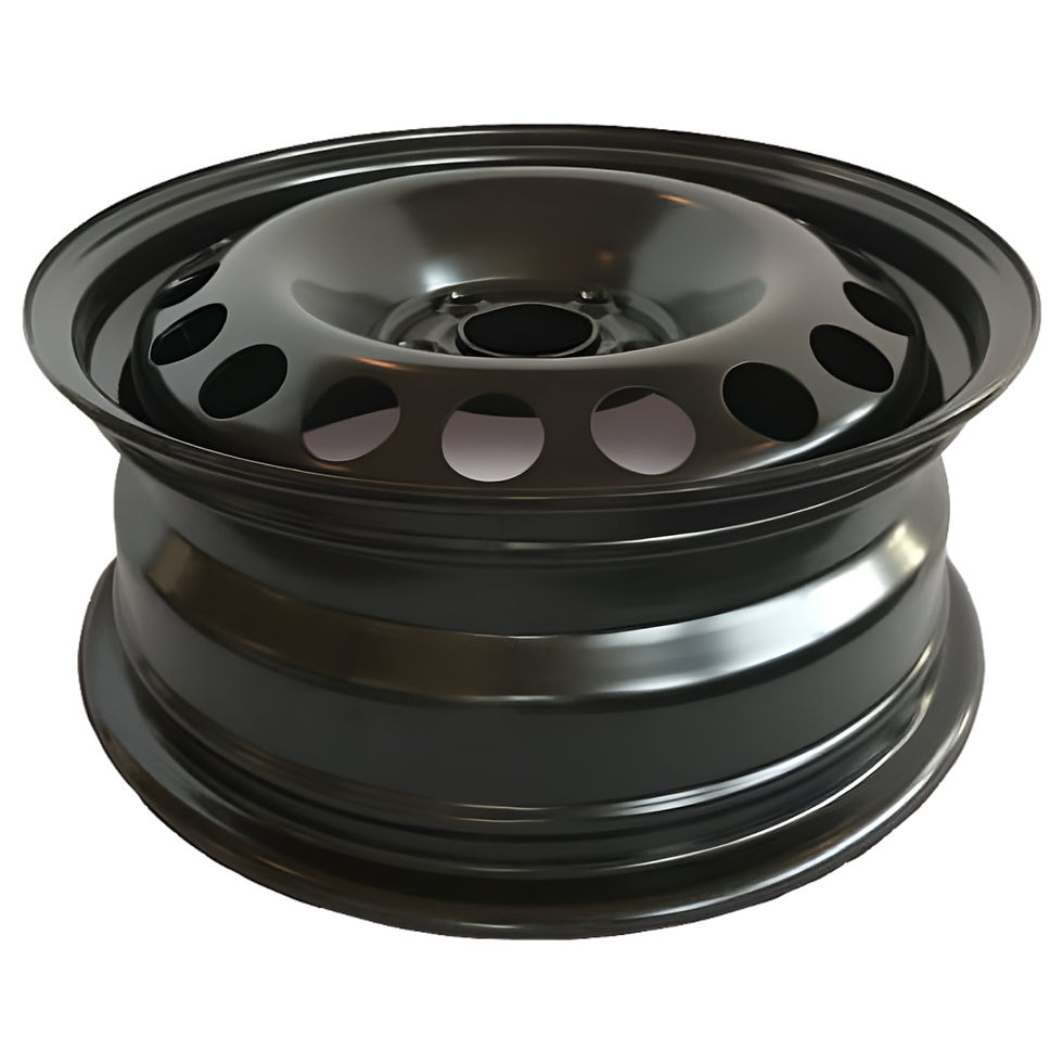 Thumbnail: For 2006-2016 Volkswagen Jetta 15 Inch Painted Black Rim - OE Direct Replac..