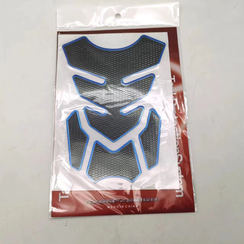 Thumbnail: Soft Rubber Decoration Flame Tankpad Sticker 3D Tank Pad Stickers Oil Gas Protec