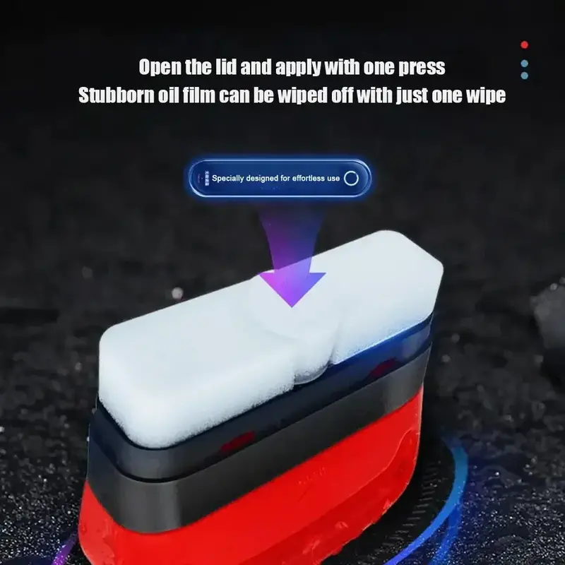 Thumbnail: Car Glass Oil Film Remover Glass Cleaning Board Hydrophobic Glass Coating for Wi