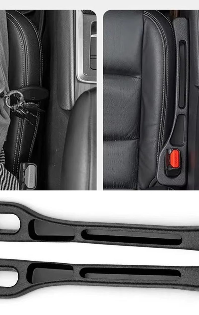 2Pcs Car Seat Gap Filler Side Seam Plug Strip Leak-proof Filling Strip For All C
