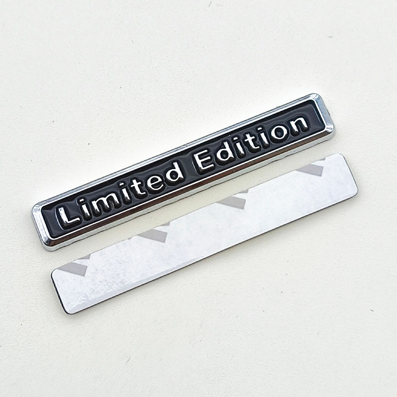 Thumbnail: 3D Metal Logo Limited Edition Car Fender Side Emblem Body Sticker Rear Trunk Bad