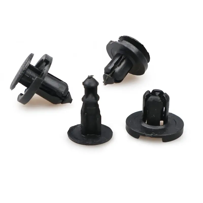 Thumbnail: 10/20/50pcs 8mm Diameter 8mm Black Plastic Auto Fasteners Rivets Clips Vehicle C