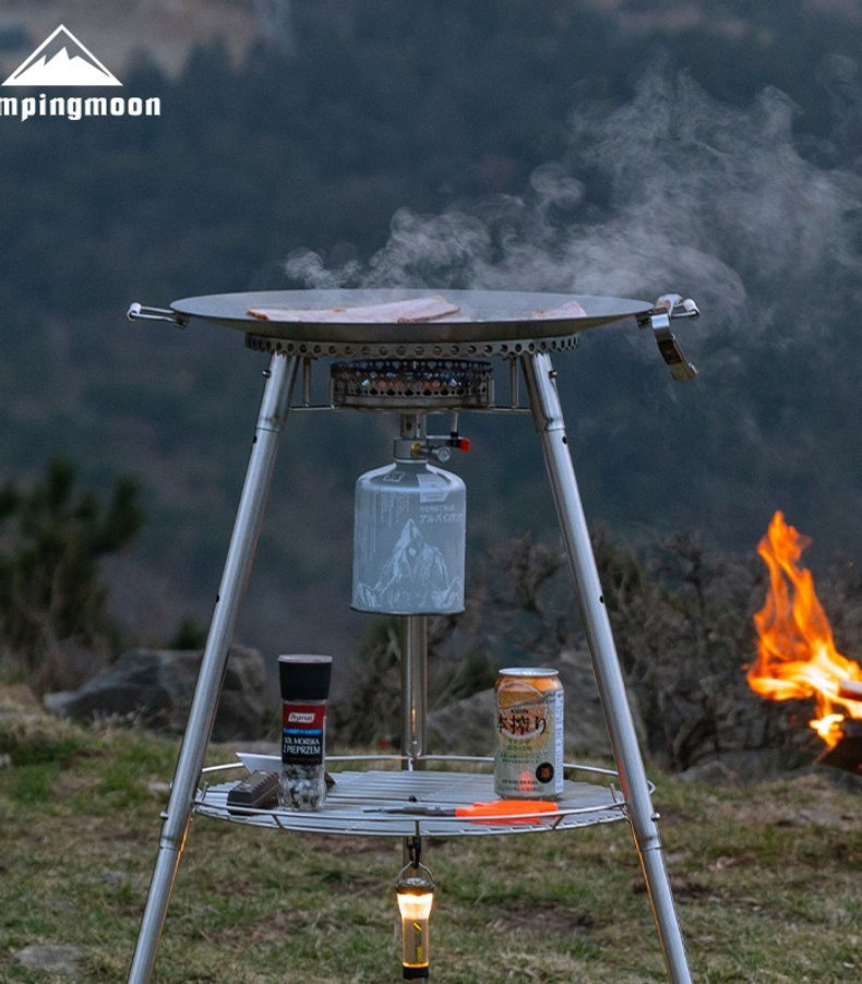 CAMPINGMOON OD-4 Scott High Mountain Stove Camping Large Diameter Windproof and