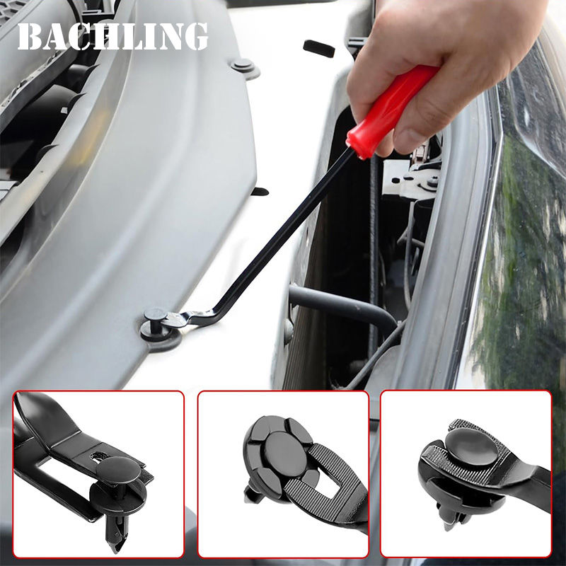 Thumbnail: Car Trim Interior Plastic Disassembly Tools Kit Car Clip Pliers Fastener Remover
