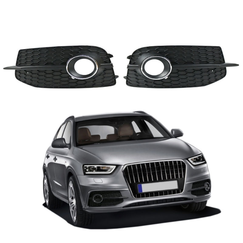Front Bumper Grille for Q3 2012-2014 SLine 8U0807682D 8U0807681D Left/Right Gril