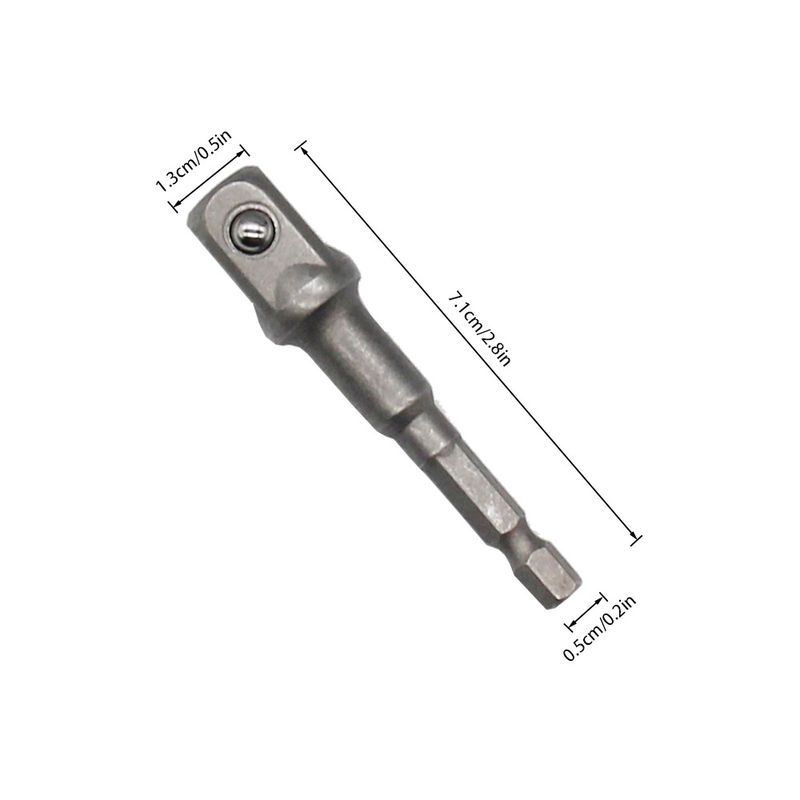 Thumbnail: 1/2 Inch Chrome Vanadium Steel Car Scissor Jack Drill Adapter Scissor Jack Adapt