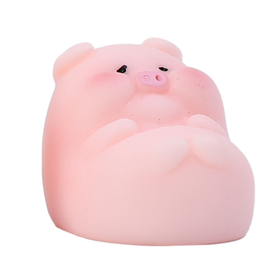 Thumbnail: Car Mini Pig Ornaments Auto Center Console DIY Decoration Pendant Cartoon Resin
