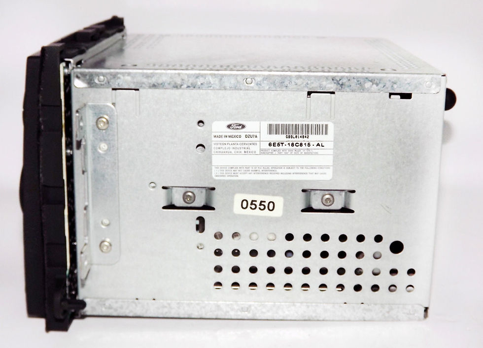 Thumbnail: Restored 2006-13 Ford Fusion & More Car Radio AM FM 6 CD mp3 Player - 6E5T-..