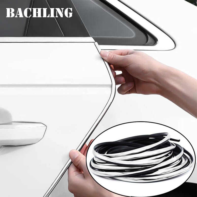 2/5/10M Car Door Edge Scratch Protector DIY Trim Strips Guard Cover Strip Roll C