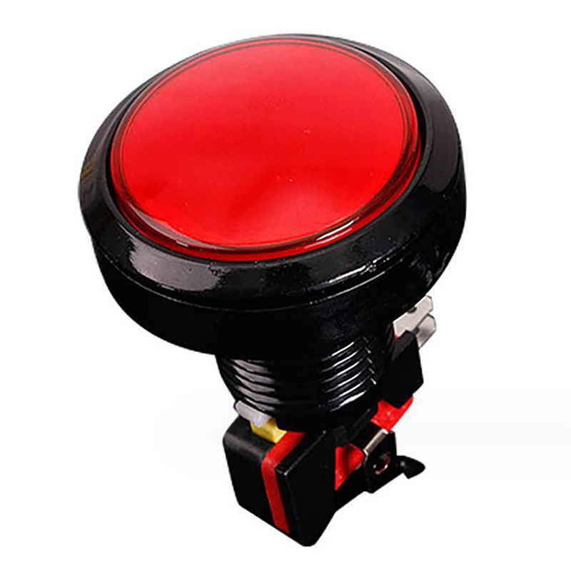 Thumbnail: 1pc 45mm Round Push Button Arcade Button Led Micro Switch Parking Equipment Keyp