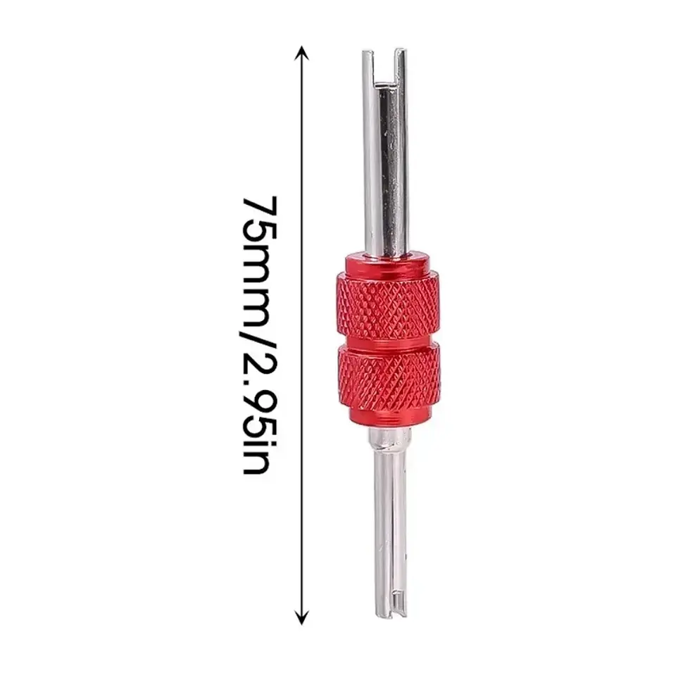 Thumbnail: Universal Tire Valve Core Stems Remover Screwdriver Auto Truck Bicycle Wheel Rep