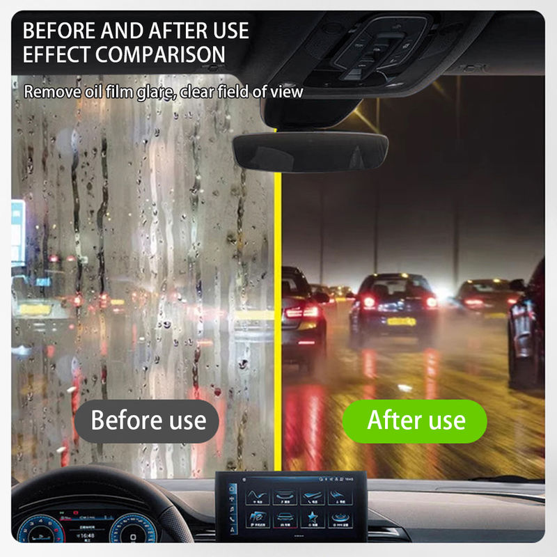 Thumbnail: 150ml Car Glass Oil Film Remover Glass Polishing Compound Windshield Cleaner Car