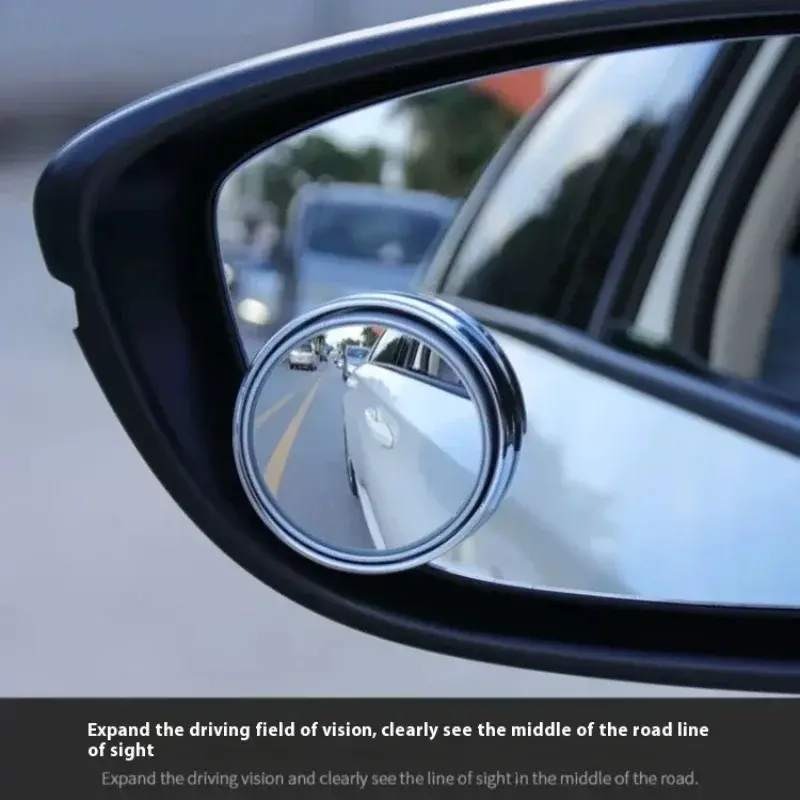 Thumbnail: 2025 New Car Rearview Mirror Small Circular Mirror High-definition Auxiliary Wid