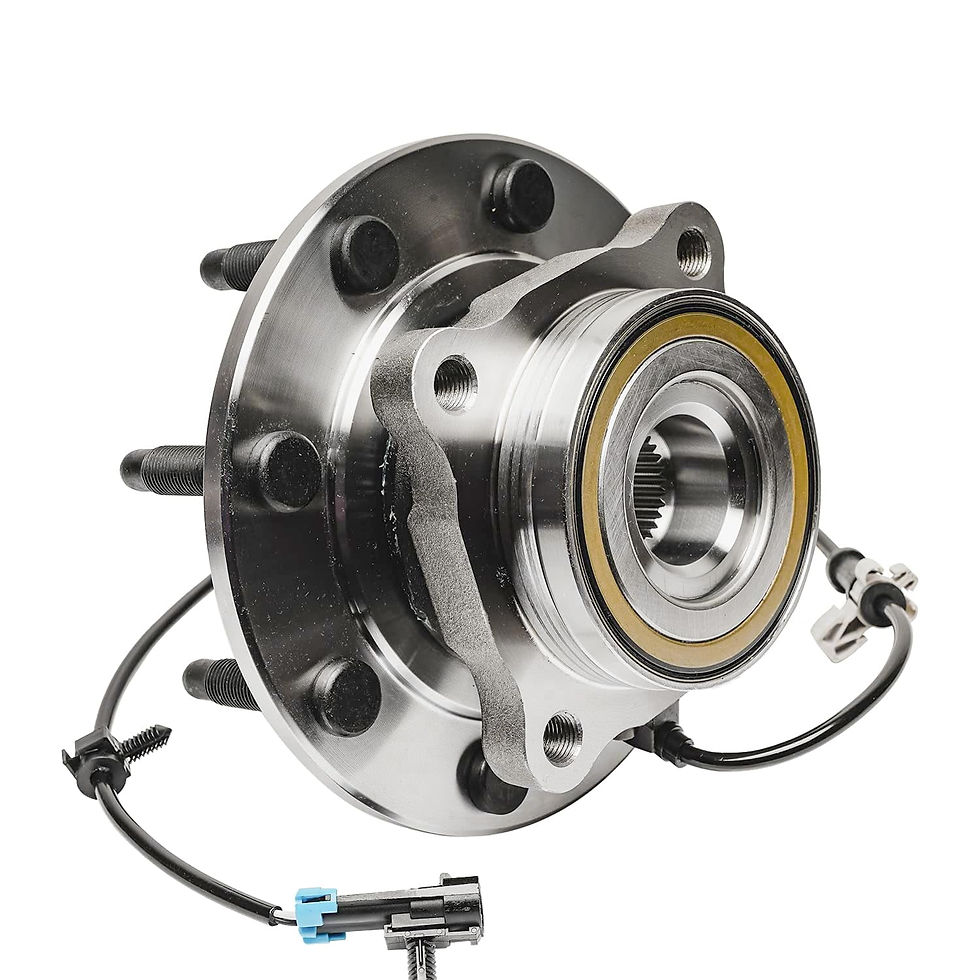 Thumbnail: Detroit Axle - 4WD Front Wheel Bearing Hubs for Silverado Sierra 2500 HD 35..