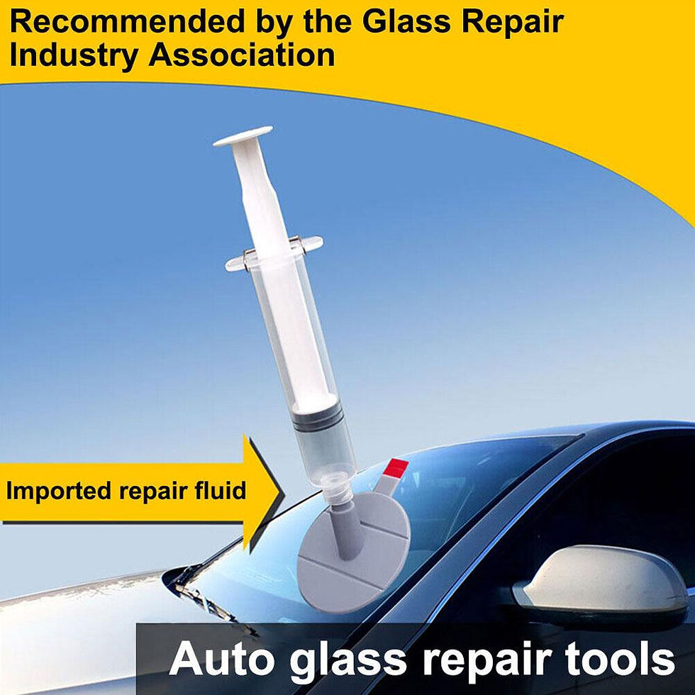 Thumbnail: Car Glass Repair Kit With Lamp Upgrade Crack Auto Glass Repair Fluid Curing Glue