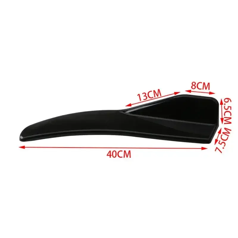 Thumbnail: 1 Pair Car Bumper Spoiler Front / Rear Lip Anti-collision for BMW Mercedes-Benz