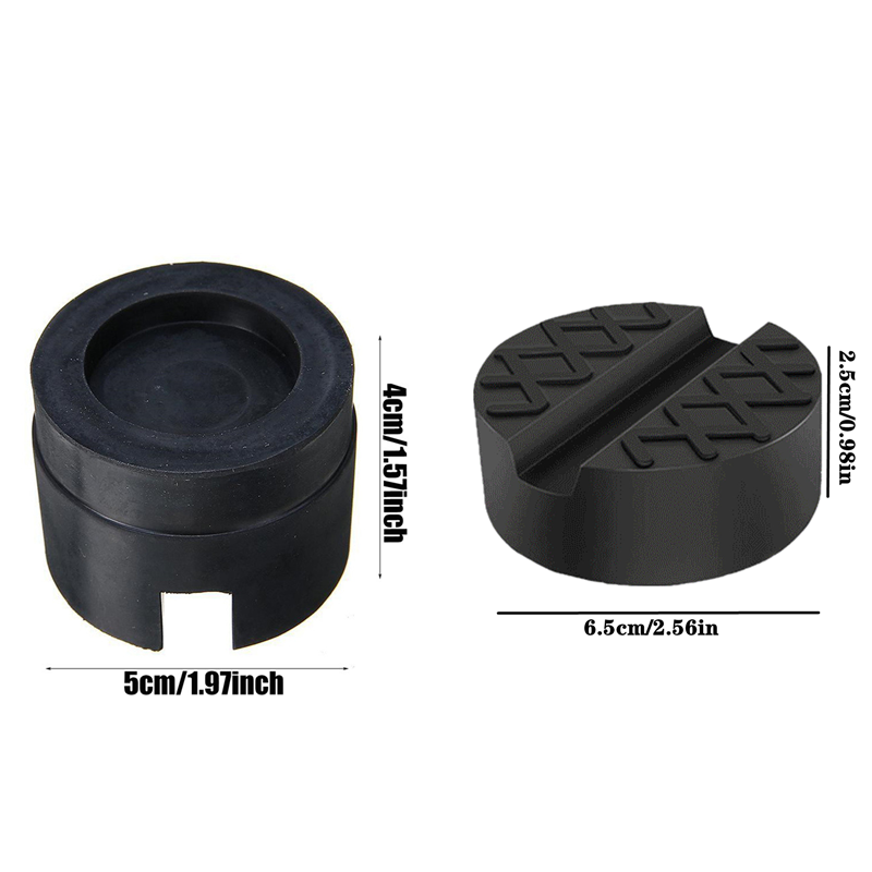 Thumbnail: 1PC Universal Jack Rubber Support Pad Durable Wear Resistant Car Slotted Frame R