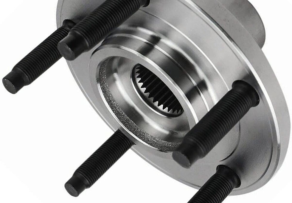 Thumbnail: Detroit Axle - Front Wheel Bearings & Hubs Assembly Replacement for 2007 20..