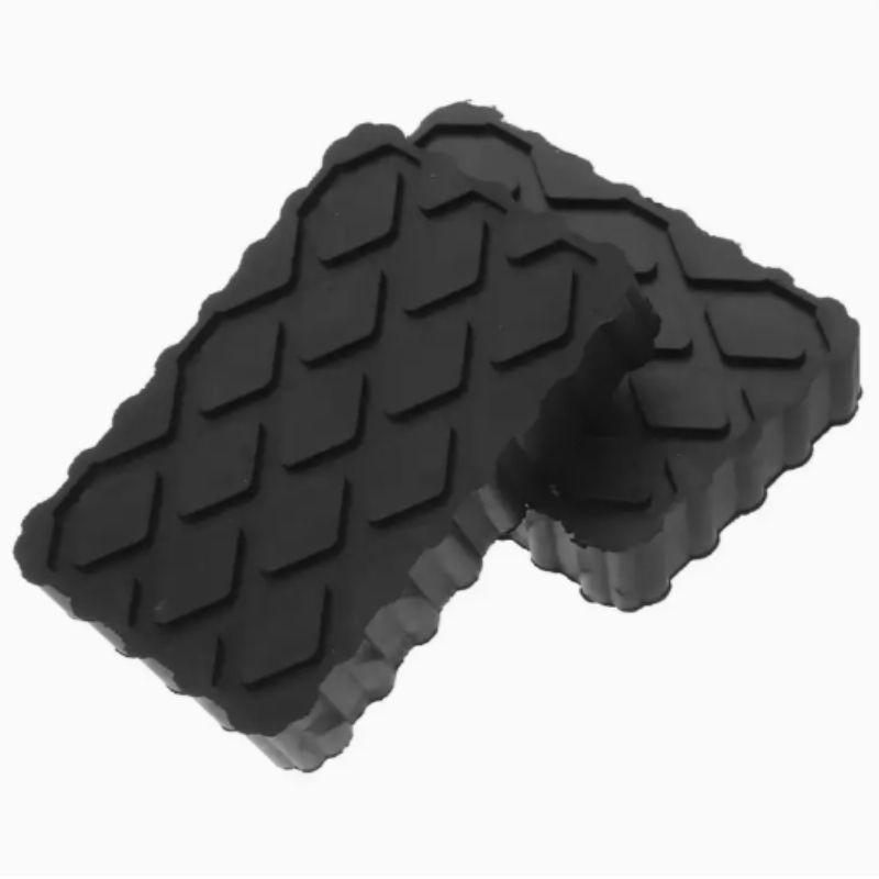 2Pcs Car Jack Rubber Pad Lift Blocks Shock-Absorbing Stabilizer Pads for Camper