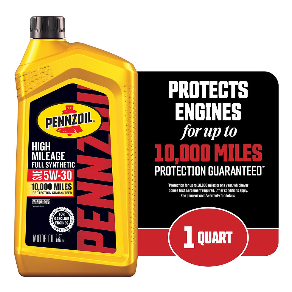 Thumbnail: Pennzoil High Mileage Full Synthetic 5W-30 Motor Oil, 1 Quart