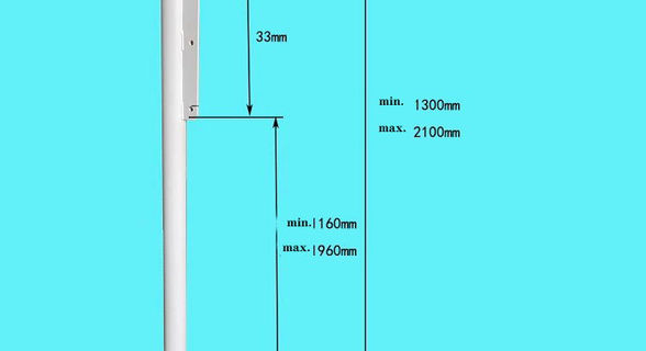 Thumbnail: Electric Trailer Jack with Drop Leg for RV Caravan Camper Truck Trailer Rv Level