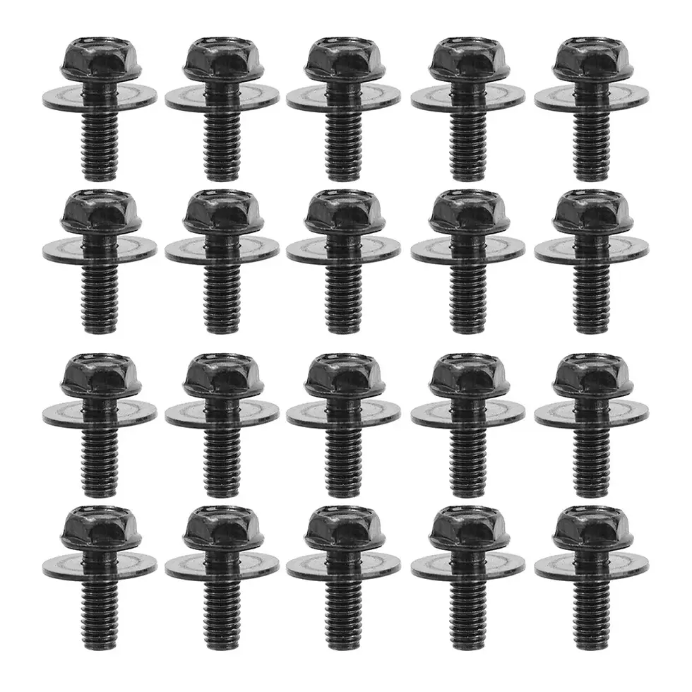 Thumbnail: Car Body Bolts U Type Nut Clips M6 Automobile Bumper Fender Rivet Engine Cover U