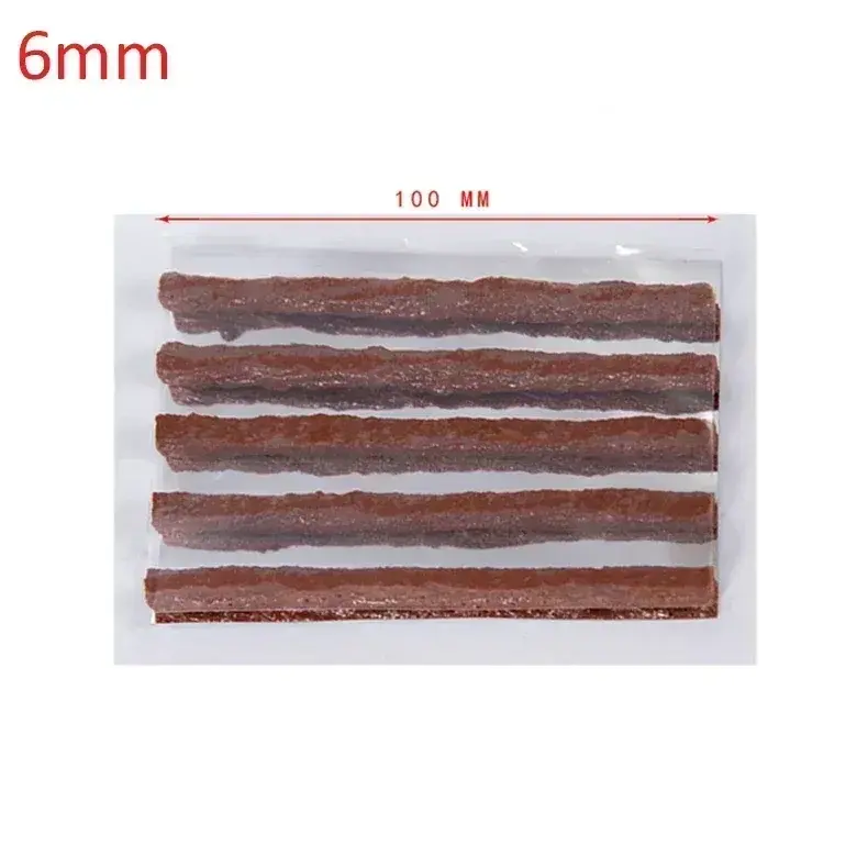 Thumbnail: 1Set Car Tire Repair Tool Kit with Rubber Strips Tubeless Tyre Puncture Studding