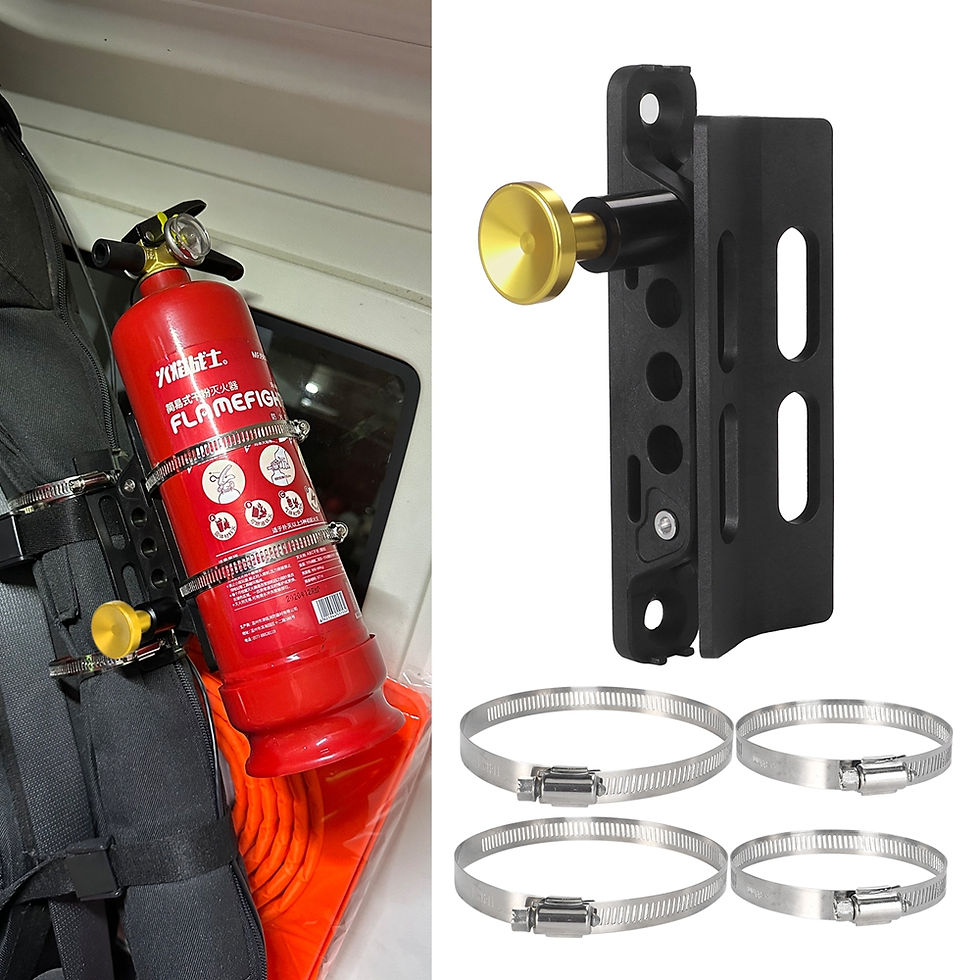 Thumbnail: Car Extinguisher Mount Bracket Adjustable Fit For Jeep Wrangler Sport/ JK/ Sahar