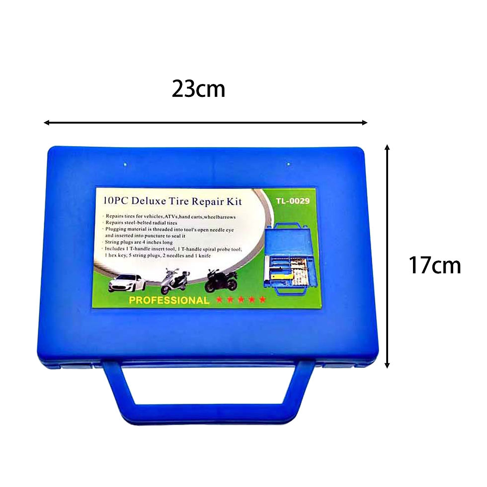 Thumbnail: Vehicle Car Tire Emergency Tool Auto Tire Repair Set for Bike Truck ATV Professi