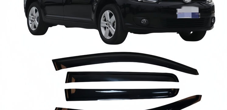 For VW Touran 5-Seat 2006-2015 Car Styling Accessories Window Visor Deflector We