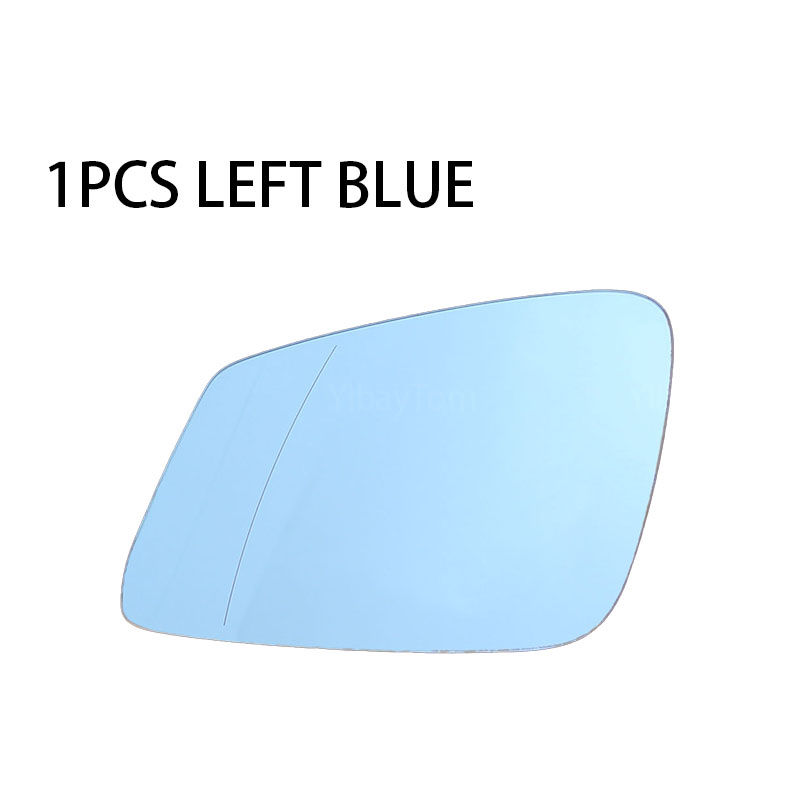 Thumbnail: 1pc Side View Rearview Blue Heated Left & Right Mirror Glass for BMW 1 Series F2